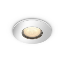 Philips Hue Adore Bathroom Recessed Downlight | Smart Tunable White | Silver